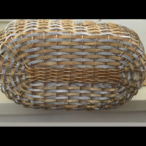 Vintage Koret Metal Basket Bag